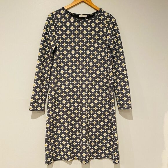 Tyler Boe Long Sleeve Floral Pattern Shift Dress - Picture 1 of 4